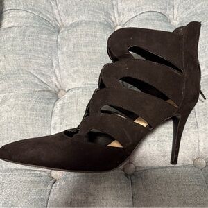 Nine West High Heel Cut Out Bootie